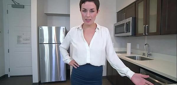  My MILF stepmom Olive Glass helped me to last longer by sucking and fucking